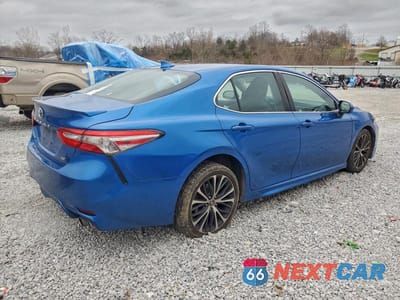 Trzecie zdjęcie samochodu z tyłu: 2019 TOYOTA CAMRY L VIN:4T1B11HK2KU178081 - miniatura