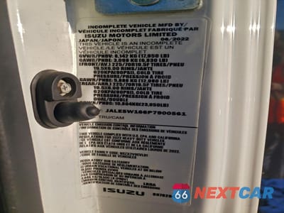 Zdjęcie 13 z 13 samochodu: 2023 ISUZU NQR REFRIGERATED BOX TRUCK VIN:JALE5W166P7900561 - miniatura
