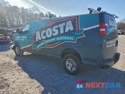 Drugie zdjęcie samochodu z przodu: 2022 CHEVROLET EXPRESS G2500 DELIVERY VAN VIN:1GCWGBFP5N1186805 - miniatura