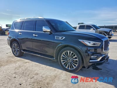 Czwarte zdjęcie samochodu z boku: 2021 INFINITI QX80 SENSORY VIN:JN8AZ2BF5M9718575 - miniatura