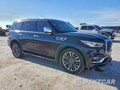 Czwarte zdjęcie samochodu z boku: 2021 INFINITI QX80 SENSORY VIN:JN8AZ2BF5M9718575 - miniatura