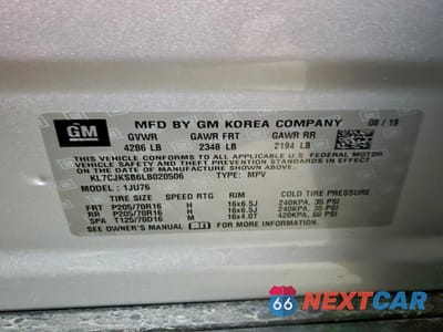 Zdjęcie 14 z 16 samochodu: 2020 CHEVROLET TRAX LS VIN:KL7CJKSB6LB020506 - miniatura