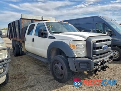 Czwarte zdjęcie samochodu z boku: 2015 FORD F450 SUPER DUTY VIN:1FD0W4GYXFEC28564 - miniatura
