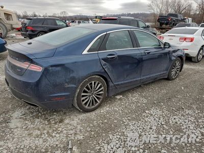 Trzecie zdjęcie samochodu z tyłu: 2017 LINCOLN MKZ SELECT VIN:3LN6L5C97HR604953 - miniatura
