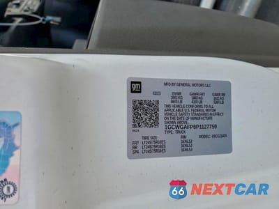 Zdjęcie 13 z 13 samochodu: 2023 CHEVROLET EXPRESS 2500 DELIVERY VAN VIN:1GCWGAFP8P1127759 - miniatura