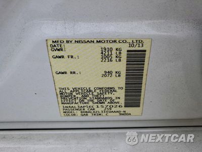Zdjęcie 12 z 12 samochodu: 2014 NISSAN ALTIMA 2.5 VIN:1N4AL3AP5EC157026 - miniatura
