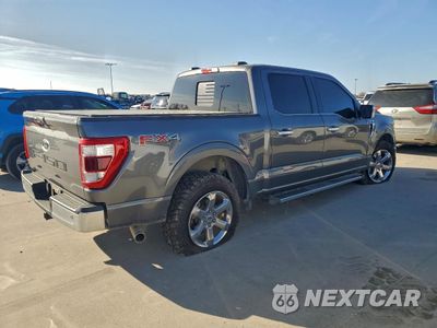 Trzecie zdjęcie samochodu z tyłu: 2021 FORD F150 SUPERCREW VIN:1FTFW1E51MFC03629 - miniatura