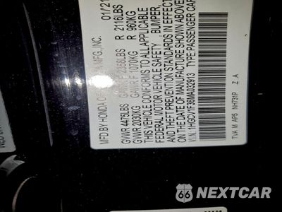 Zdjęcie 14 z 14 samochodu: 2021 HONDA ACCORD SPORT VIN:1HGCV1F36MA032913 - miniatura