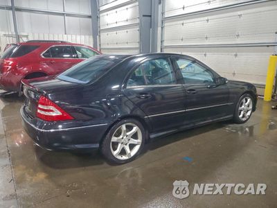 Trzecie zdjęcie samochodu z tyłu: 2007 MERCEDES-BENZ C 230 VIN:WDBRF52H57F928690 - miniatura