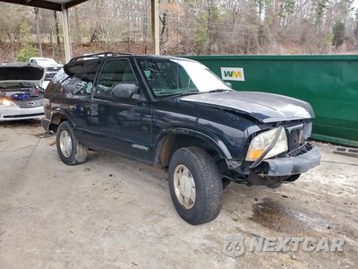 Czwarte zdjęcie samochodu z boku: 2001 GMC JIMMY VIN:1GKCS18W31K172328 - miniatura