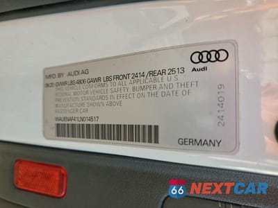 Zdjęcie 12 z 12 samochodu: 2020 AUDI A4 PREMIUM PLUS VIN:WAUENAF41LN014517 - miniatura