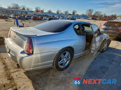 Trzecie zdjęcie samochodu z tyłu: 2002 CHEVROLET MONTE CARLO SS VIN:2G1WX15K629200503 - miniatura