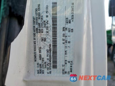 Zdjęcie 13 z 13 samochodu: 2006 FORD ECONOLINE E450 SUPER DUTY CUTAWAY VAN VIN:1FDXE45S86HA86746 - miniatura