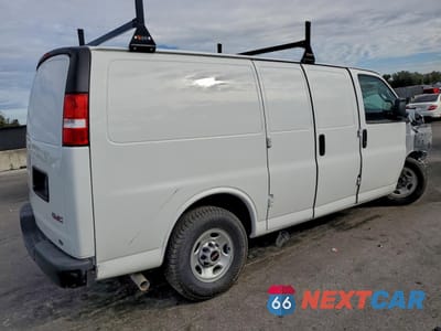 Trzecie zdjęcie samochodu z tyłu: 2024 GMC SAVANA DELIVERY VAN VIN:1GTZ7GFP6R1190247 - miniatura