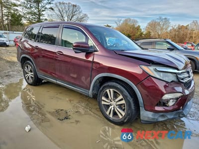 Czwarte zdjęcie samochodu z boku: 2017 HONDA PILOT EXL VIN:5FNYF6H5XHB001447 - miniatura