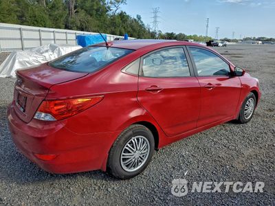Trzecie zdjęcie samochodu z tyłu: 2014 HYUNDAI ACCENT GLS VIN:KMHCT4AE7EU755776 - miniatura