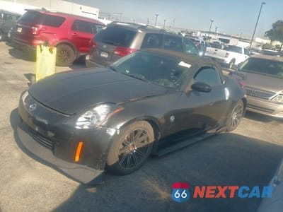 Drugie zdjęcie samochodu z przodu: 2005 NISSAN 350Z ROADSTER VIN:JN1AZ36A45M753769 - miniatura