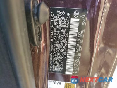 Zdjęcie 12 z 12 samochodu: 2008 TOYOTA SCION TC VIN:JTKDE167X80269527 - miniatura