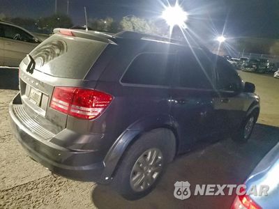 Trzecie zdjęcie samochodu z tyłu: 2018 DODGE JOURNEY SE VIN:3C4PDCAB2JT499022 - miniatura