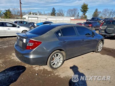 Trzecie zdjęcie samochodu z tyłu: 2012 HONDA CIVIC EX VIN:2HGFB2F83CH309489 - miniatura