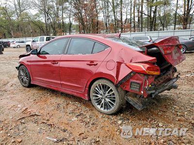 Drugie zdjęcie samochodu z przodu: 2018 HYUNDAI ELANTRA SPORT VIN:KMHD04LB9JU456302 - miniatura