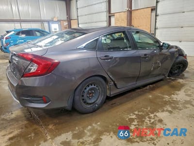 Trzecie zdjęcie samochodu z tyłu: 2019 HONDA CIVIC LX VIN:2HGFC2F5XKH039968 - miniatura