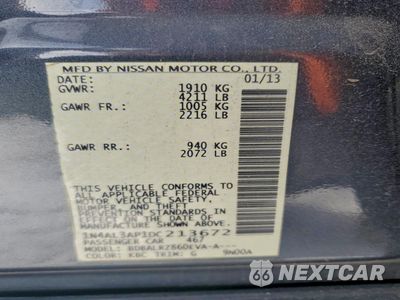 Zdjęcie 12 z 13 samochodu: 2013 NISSAN ALTIMA 2.5 VIN:1N4AL3AP1DC213672 - miniatura