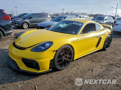 2022 PORSCHE CAYMAN GT4 WP0AC2A81NS275304 - główne zdjęcie licytacji z USA - miniatura