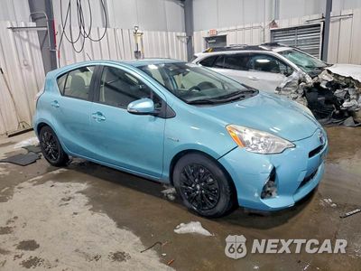 Czwarte zdjęcie samochodu z boku: 2013 TOYOTA PRIUS C TWO VIN:JTDKDTB36D1031548 - miniatura