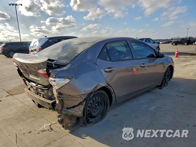 Trzecie zdjęcie samochodu z tyłu: 2014 TOYOTA COROLLA L VIN:5YFBURHE0EP105569 - miniatura