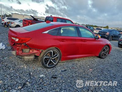 Trzecie zdjęcie samochodu z tyłu: 2020 HONDA ACCORD SPORT VIN:1HGCV1F34LA004803 - miniatura