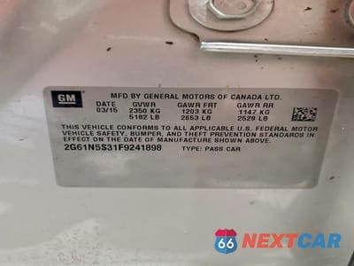 Zdjęcie 13 z 13 samochodu: 2015 CADILLAC XTS LUXURY COLLECTION VIN:2G61N5S31F9241898 - miniatura