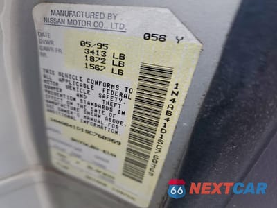 Zdjęcie 12 z 12 samochodu: 1995 NISSAN SENTRA BASE VIN:1N4AB41D1SC760369 - miniatura