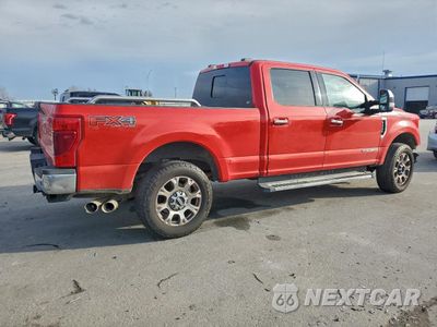 Trzecie zdjęcie samochodu z tyłu: 2021 FORD F250 SUPER DUTY VIN:1FT7W2BT2MEC17154 - miniatura