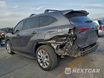 Drugie zdjęcie samochodu z przodu: 2023 TOYOTA HIGHLANDER HYBRID LIMITED VIN:5TDYARAH6PS523491 - miniatura