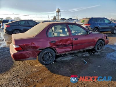 Trzecie zdjęcie samochodu z tyłu: 1997 TOYOTA COROLLA BASE VIN:1NXBA02E7VZ533327 - miniatura