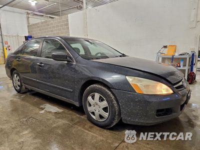 Czwarte zdjęcie samochodu z boku: 2007 HONDA ACCORD LX VIN:3HGCM56437G703446 - miniatura