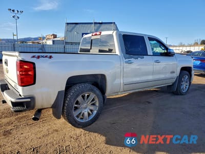 Trzecie zdjęcie samochodu z tyłu: 2014 CHEVROLET SILVERADO K1500 HIGH COUNTRY VIN:3GCUKTEC3EG371740 - miniatura