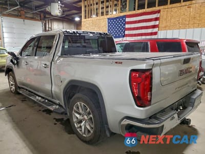 Drugie zdjęcie samochodu z przodu: 2019 GMC SIERRA K1500 SLT VIN:3GTU9DED3KG198243 - miniatura