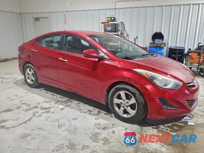 Czwarte zdjęcie samochodu z boku: 2014 HYUNDAI ELANTRA SE VIN:5NPDH4AE6EH503313 - miniatura