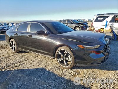 Czwarte zdjęcie samochodu z boku: 2023 HONDA ACCORD HYBRID SPORT VIN:1HGCY2F54PA051219 - miniatura