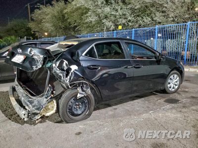 Trzecie zdjęcie samochodu z tyłu: 2014 TOYOTA COROLLA L VIN:5YFBURHE3EP162848 - miniatura