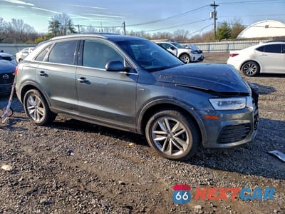 Czwarte zdjęcie samochodu z boku: 2018 AUDI Q3 PREMIUM PLUS VIN:WA1JCCFS6JR016796 - miniatura
