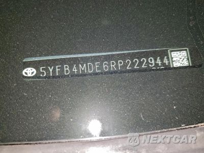 Zdjęcie 12 z 12 samochodu: 2024 TOYOTA COROLLA LE VIN:5YFB4MDE6RP222944 - miniatura