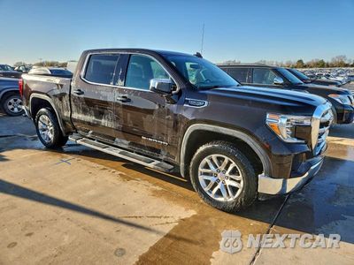 Czwarte zdjęcie samochodu z boku: 2020 GMC SIERRA C1500 SLE VIN:1GTP8BED4LZ149171 - miniatura