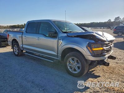 Czwarte zdjęcie samochodu z boku: 2025 FORD F150 XLT VIN:1FTEW3K82SKE69963 - miniatura
