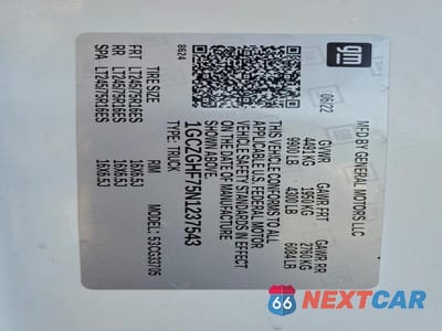 Zdjęcie 13 z 13 samochodu: 2022 CHEVROLET EXPRESS G3500 VIN:1GCZGHF75N1237543 - miniatura