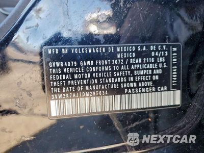 Zdjęcie 23 z 24 samochodu: 2013 VOLKSWAGEN JETTA BASE VIN:3VW2K7AJ7DM295634 - miniatura