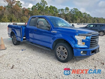 Czwarte zdjęcie samochodu z boku: 2017 FORD F150 SUPER CAB VIN:1FTEX1CF6HKE55555 - miniatura