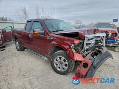 Czwarte zdjęcie samochodu z boku: 2014 FORD F150 SUPER CAB VIN:1FTEX1CM2EKD51932 - miniatura